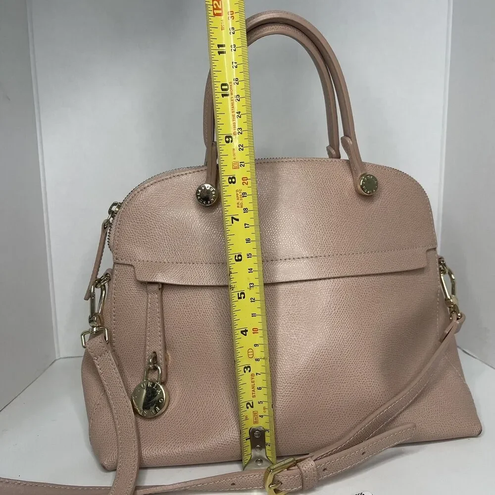 Furla Piper M Handbag Shoulder Bag 2Way Crossbody Leather Pink G5996